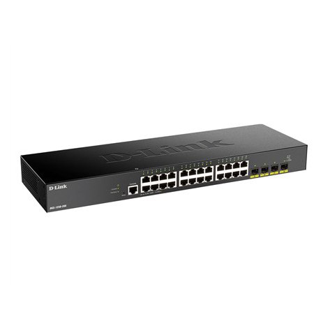 D-Link | Stackable Smart Managed Switch with 10G Uplinks | DGS-1250-28X/E | Web managed | Rackmountable | 10/100 Mbps (RJ-45) po - 2